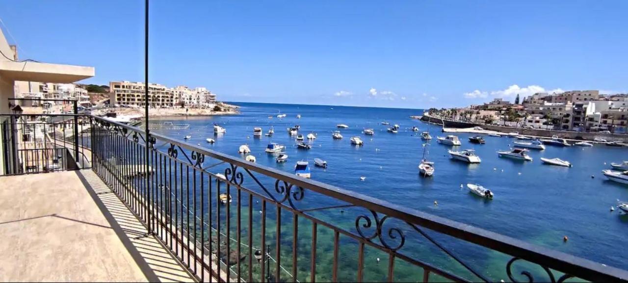 Sea View 2 Bedroom Apartment Marsaskala Bagian luar foto